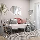 vidaXL Ausziehsofa Bettgestell Ausziehbett Sofabett Tagesbett Schlafsofa Gästebett Bett Metallbett...