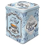 Nostalgic-Art Retro Teedose, 100 g, Classic Tea – Geschenk-Idee für Tee-Liebhaber, Aufbewahrung...
