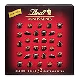 Lindt Feinherbe Mini Pralinés Noirs | 163 g | Dunkle Schokolade | 32 Pralinen | Kleines...