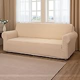 TIANSHU Jacquard Elastischer Sesselbezug – Stretch Sofa Überzug Waschbar Antirutsch Sesselhusse...