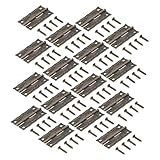DECOMELODY 40 Stück Teiliges Mini Scharnier aus Eisen Antik Vintage Stil Stabile Holzbox Ersatz...