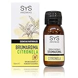 S&S Cosmetica natural BRUMAROMA SYS Essenz, 50 ml, Citronella, natürliche ätherische Öle, 100 %...