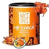 NICE SPICE Hähnchen Allrounder Hähnchengewürz 15 x 75g My Chick Gewürzsalz für Brathähnchen...