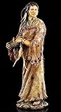 Indianer Figur groß 49,5 cm - Indianerin Amitola