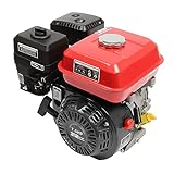 Benzin Stromerzeuger 4000W 7.5HP 4Takt Motor Tragbarer Generator mit 3.6L Tank für Baustelle...