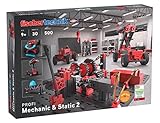 fischertechnik 536622 ADVANCED Mechanic & Static 2 – Bausatz für Kinder ab 9 Jahren,...