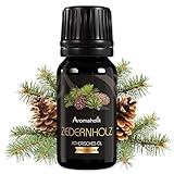 Aromaholik Zedernholzöl BIO 100% naturrein – Ätherische Öle für Diffuser & Aroma Diffuser –...