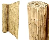 bambus-discount.com Schilfrohrmatte Premium, 120 x 600cm - Sichtschutzmatten Schilfmatten