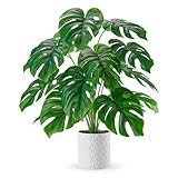 Der Rose Kunstpflanze Künstliche Pflanzen Wie Echt 71 cm Kunstpflanzen Groß Fake Plant für Boho...