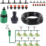 Gartenbewässerungsschlauch 10M - Leichter Bewässerungsschlauch aus PVC (4/7 mm), Ideal für...