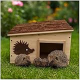 HTI living Winterquartier für Igel Holz Igelhaus