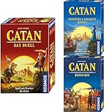 Kosmos Catan Duell Set: Bundle aus Catan - Das Duell, Erweiterung Finstere & Golende Zeiten und der...