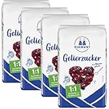 Diammant Gelierzucker 1:1 Kandis zucker Sugar 1000 Gramm, 4er