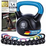 Body & Mind® Kettlebell Kugelhantel 2-20 kg - Workout Gewicht-Hantel für Kraft-Training - Profi...