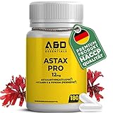 Natürliches Astaxanthin Hochdosiert (AstaxPro®) für Zellschutz und Langlebigkeit |...