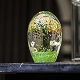 HDCRYSTALGIFTS Briefbeschwerer mit keltischem Lebensbaum, mundgeblasene Kunst, Glasfiguren,...