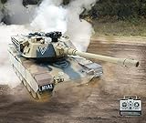 efaso Ferngesteuerter Panzer German Tiger I RC Panzer mit Schussfunktion inkl. Soft air/Wasser...