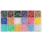 RUUKON 18 Farben 3 mm flache Rückseite Harz Kristall AB Jelly Strasssteine für Handwerk Nägel...
