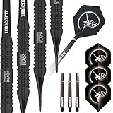 Unicorn Core Plus Soft Dart, Brass, schwarz, 19g