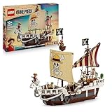 LEGO ONE Piece - Das Piratenschiff Flying Lamb (Going Merry) - Spielset mit 5 Minifiguren - inkl....