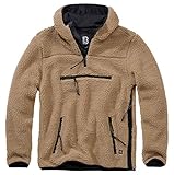 Brandit Teddyfleece Worker Pullover camel Gr. M