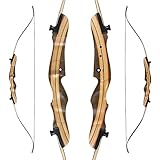 Wild Honey - Take Down - 62 Zoll - Recurvebogen - 32 lbs; toller Einsteigerbogen, Anfängerbogen...