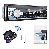 RDS Autoradio Bluetooth Freisprecheinrichtung, Lifelf 1 DIN Radio Stereo 4 x 65W Empfänger mit MP3...