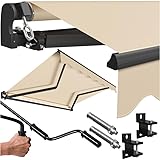 KESSER® Gelenkarmmarkise Markise Gelenkmarkise 300 x 250cm Terrassenmarkise Klemmmarkise...