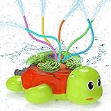 Wasserspielzeug Kinder Sprinkler Kinder Kiztoys,Sommer Wassersprinkler Spielzeug im Schildkröt...
