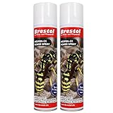 WESPENSPRAY 2x 400 ml -- Wespen-Ex Power Spray Pyrethrum Insektizid Wespenschaum Wespenabwehr...