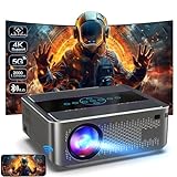 Elektrischer Fokus Beamer 12000 Lumen - Puersit LED Heimkino Video Beamer 4K Unterstützt Full HD...