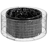 bellissa ‎‎– Gabionen-Hochteich Bausatz mit 160 L Füllvolumen rund 92x92x40 cm – Garten...