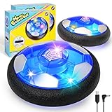 Apritsce Air Power Fußball, 2 Stück LED Hover Soccer Ball, Wiederaufladbar Indoor Fussball mit...