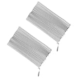 Veemoon 2 Stück Kaminschutzgitter aus Feinmaschigem Drahtgeflecht 61 X 51cm Hitzebeständiger...