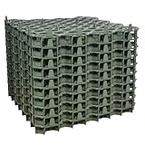 Stabilo Kunststoff Rasengitter Rasengitterplatten Rasenwaben Bodenwaben Paddockplatten Gehwegplatten...
