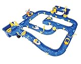 Big - Waterplay Amsterdam - Wasserbahn blau, 175 x 143 x 27cm große Bahn, mit 4 Booten,...