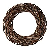 Rayher Hobby Rayher 65007000 Weidenkranz ungeschält, ca. 25 cm ø, Höhe ca. 6 cm, Adventskranz,...