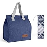 Vicloon Lunch Bag,Klein Lunchtasche, Faltbare Isoliertasche, Thermotasche mit Folienfutter,...