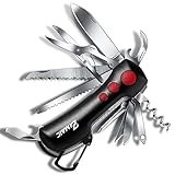 ZIMAIC Taschenmesser，Multitool Messer Schweizer Taschenmesser Vatertag Geschenk -...
