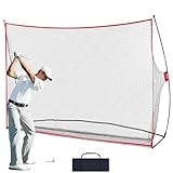 VEVOR Golf-Übungsnetz, 329x217cm Golfnetz, Persönliche Driving Range für den Innen- und...