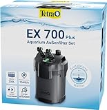 Tetra Aquarium Außenfilter EX 700 Plus - leistungsstarker Filter für Aquarien bis 200 L, schafft...