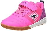 KangaROOS Unisex Kinder Super Court Ev Sneaker, Neon Pink Fuchsia 6211, 34 EU