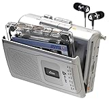 KLIM K8 Kassettenspieler - Kassettenrekorder - NEU Cassette Player - AM/FM Kassettenradio -...