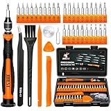 JOREST 38Pcs Feinmechaniker Schraubendreher Set, Mini Werkzeug Kit mit Torx T1 T2 T3 T4 T5, TR6 T7...