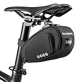 ROCKBROS Satteltasche für Fahrrad Praktisch Fahrradtasche mit Schnellverschluss Tasche für MTB...