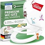 DomuSPA Toilettendeckel - WC Sitz mit Absenkautomatik - antibakterieller Toilettensitz Kinder +...