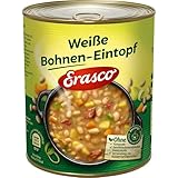 Erasco Weiße Bohnen-Eintopf (800g) In rund 5 Minuten fertig – Mit viel Gemüse – Ohne...