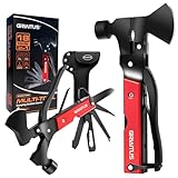 Camping Zubehör 18 in 1 Hammer Multitool Geschenke für Männer Frauen Camping Gadgets...