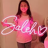 IbayNawi Neon Schild Personalisiert Neon sign personalisiert led schriftzug für Dekoration...