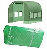 Magna One® Ersatz Folie 2x3m für Gewächshaus Gartenfolie aus Polyethylen (PE) mit UV-Schutz...
